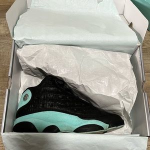 Jordan 13 retro island green